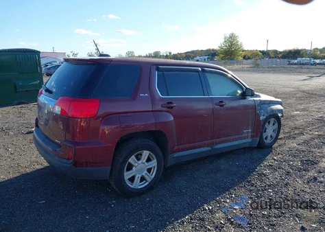 2016 GMC Terrain Sle-1 из США, поврежденный, VIN 2GKFLSEKXG6265103